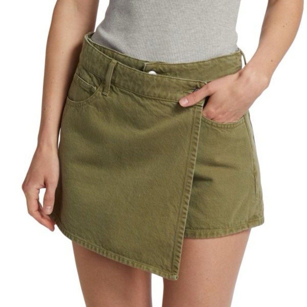 New - DEREK LAM 10 CROSBY - $255 Winnie Asymmetrical Skort - Size 27
